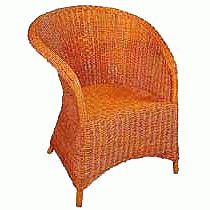 rattan arm chair