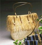  natural raphia bag